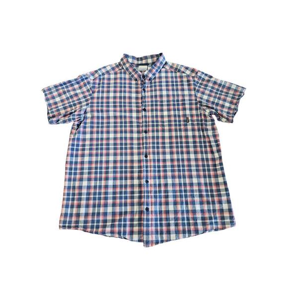 Columbia Sportswear Co. Men's Multicolor Plaid Button Down Shirt Sz XXL - Picture 1 of 7